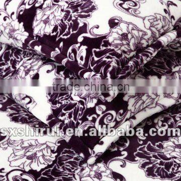 100% Polyester 4pcs Flannel Bedsheet Set