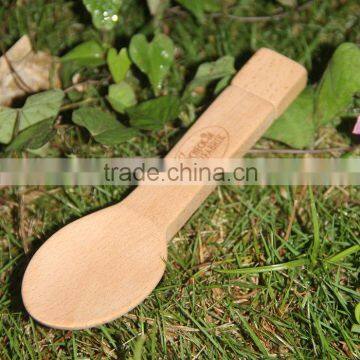 Popular wooden spoon shape USB flash drive 2GB4GB8GB16GB table spoon USB stick Custom Solution laser engraving LOGO