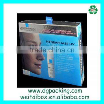 Portable Plastic Cosmetic Trays , Make Up Beauty Box With PE PVC