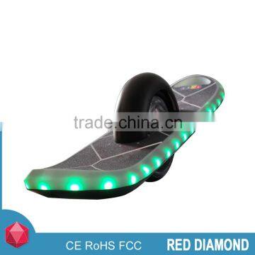 2016 New Arrival 10" Hoverboard With One Wheel 500w Cool Led Light Surfing Board
