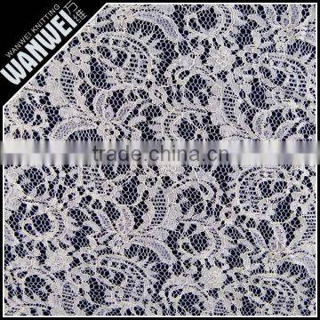 new designer style for wedding dress Nylon Viscose lace fabric by Changle online fabric shop wholesale T-061