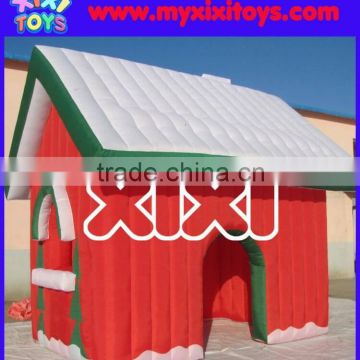 Outdoor Christmas decoration inflatable Santa House for sale                        
                                                Quality Choice