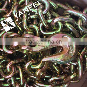 Yellow Galvanized G70 Transport Chain photo-2
