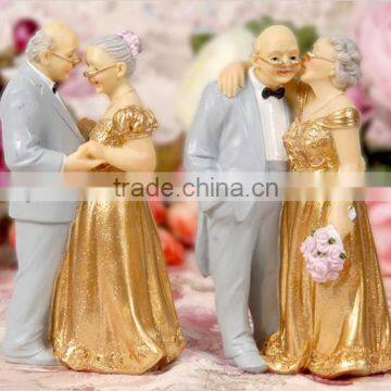 2014 Custom old couple wedding gift for 50years souvenir