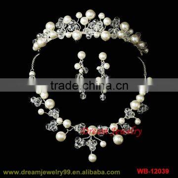 china wholesale new design costume african jewelry sets shinning fashion tiaras necklaces earrings wedding ful set