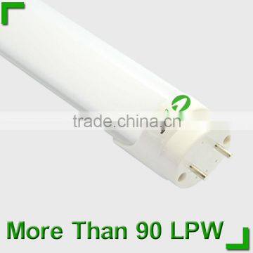 listed by UL&DLC website,5years warranty >100LM/W 18w ul led tube t8 for recessed troffer(NO.:E355621)