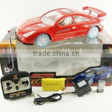 RC RED CAR WITH CHARGER