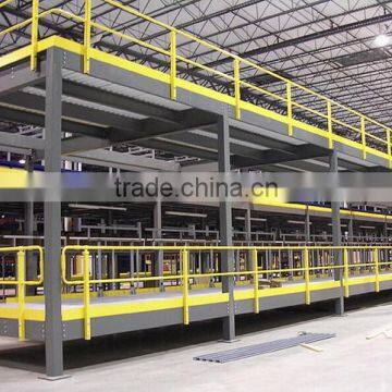 Warehouse Raised Storage Area Structure Steel Platform,save space structure system