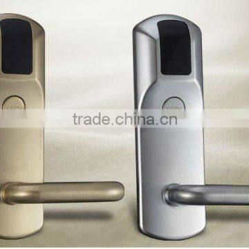 Hotel Lock, Hotel Door Access Open by Card With Automatic Anti-False Fuction and Software, IC Card Door Lock for Hotel