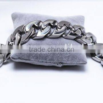 Factory Price Punk Bracelets Stainless steel Hand charml bracelet