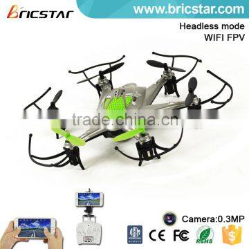 Six motors 2.4G fpv 250 drone with camera