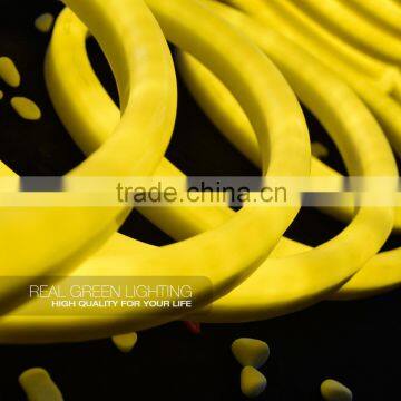 Yellow LED Neon Rope Light 220V led neon flex rope light Ultra Yellow