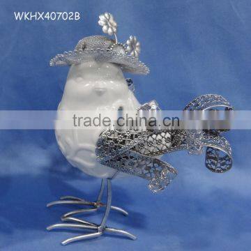 Wholesale ceramic bird center table decorations