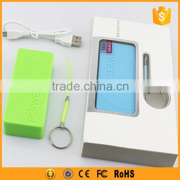 colorful gift 5600mah perfume power bank with gift box packing