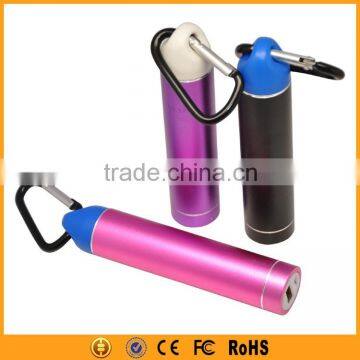 for traveler portable hook design 1600mah power bank