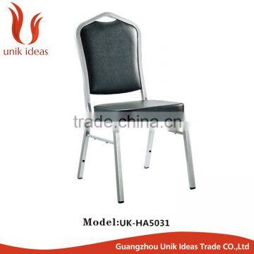 hot sale banquet hotel aluminum chairs used for wedding events