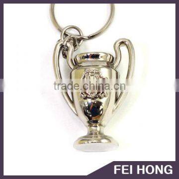 Custom gift metal trophy shape full 3d keychain