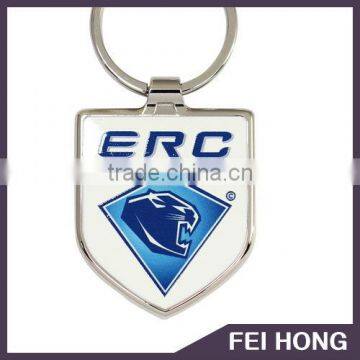 New Fashion custom own design sports Printing key chain holder for promotion