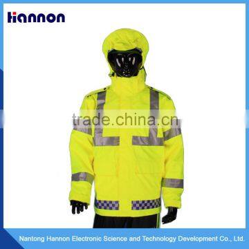 Highlight reflective waterproof protective winter man jacket