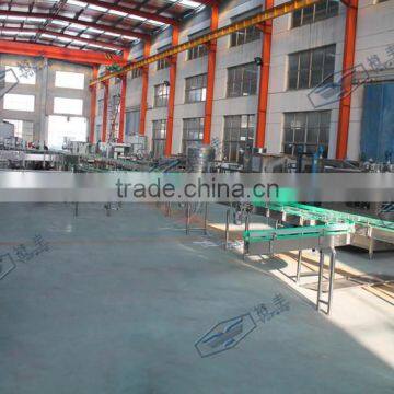 Bottle Belt Conveyor System for Beverage Production Line