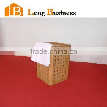 LB-DD2010 Durable And Convenient Bamboo Laundry Basket for bathroom