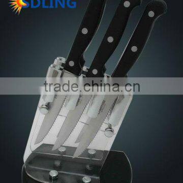 stainless steel kitchen knife set on sales