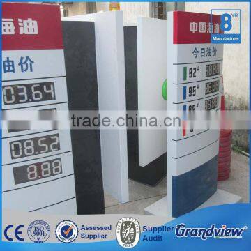 Gas station Customized LED screen Gas Price display Advertising Pylon sign