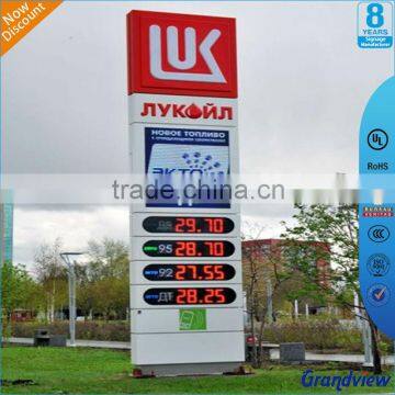 Customized LED advertising pylon sign board