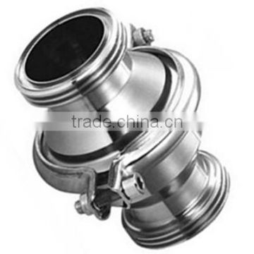 ss304 316 Threaded stainless steel sanitary check valve,sanitary swing check valve,Sanitary Union check