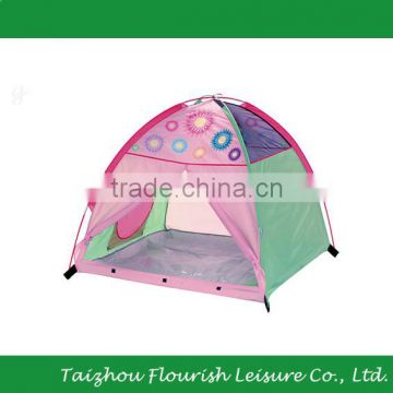 Kids Play Dome Tent With Flower Power Cartoon Printing