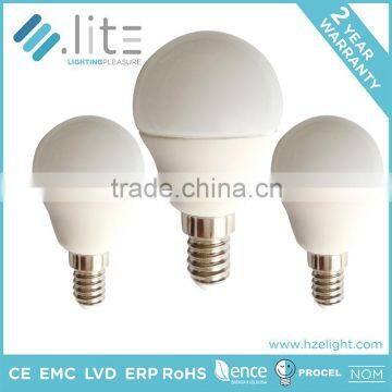 Led Lighting Bulb Led Light Bulb Globe Mini Size G45 P45 5W 400lumen 200 Degree Repalce 35W CE RoHS Approval E27 E26 E14 Plastic photo-3