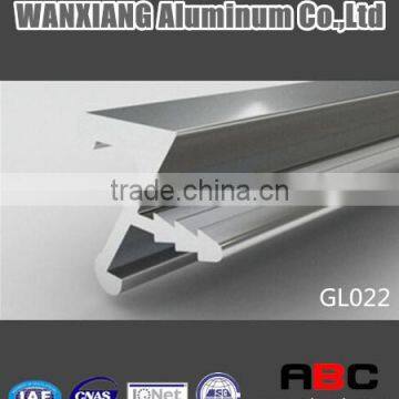 Extruded aluminium profiles kitchen profile handle profile GL022