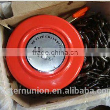 high quality HSZ chain block hs type pulley block