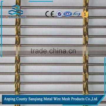 Woven Wire Drapery/Decorative Metal Woven Curtain