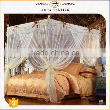 Alibaba wholesale 100% polyester fabric stainless steel beauty palace mosquito net