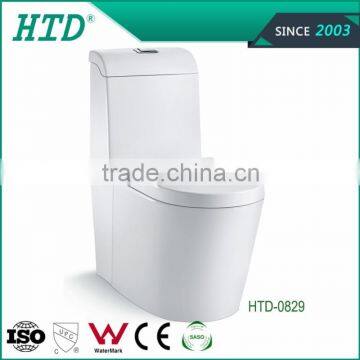 HTD-0829 Sanitary Floor Mounted Siphonic One Piece Toilet