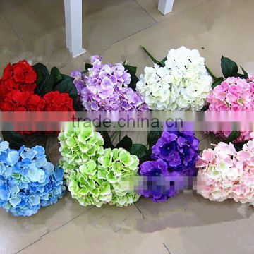 45cm wedding decoration hydrangea flower artificial silk flowers