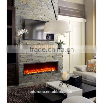 decor flame led electric fireplace insert heater