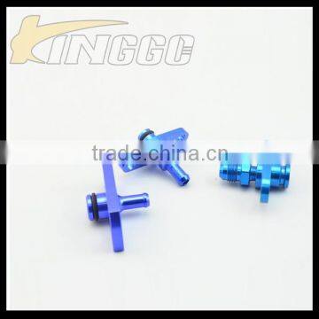 Aluminium Blue Fuel Pressure Regulator Adapter