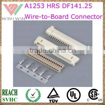 1.25mm Pitch A1253 HRS DF14 1.25 Electronic Wire to Board Connector