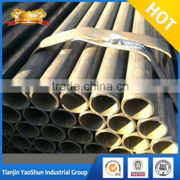 ERW black gas pipe prices/ black iron pipe sch40