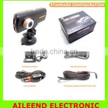 Dual Lens Mini Car DVR Camera Recorder Car Detector HD1080P 140Degree 2.7"LCD Dash Cam With Rear Cam GPS Tracker photo-6