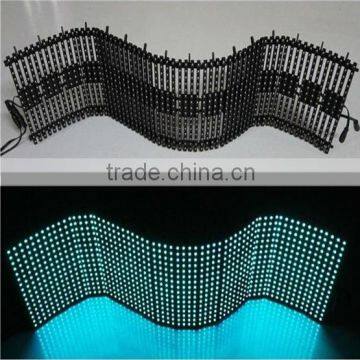 P20 Full Color Outdoor Rgb Transparent Flexible Led Display