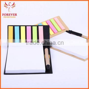 Wholse Sale Five Color Sticky Notes Pad 100 Sheets White Paper With Line