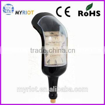 Plastic Winebottle Special Advertising Gift Melting Table Clock