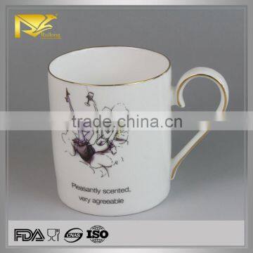 Advertising Retro Collection custom ceramic tumbler for tea