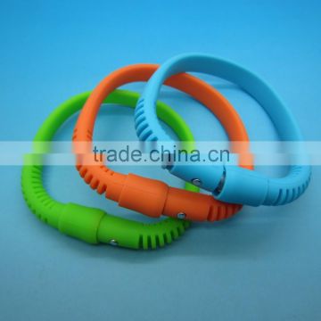 Wholesale Hot silicone small stylus touch pen bracelet