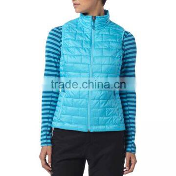 new 2016 apparel new product sexy winter jacket Women's Quilted Puffer Vest