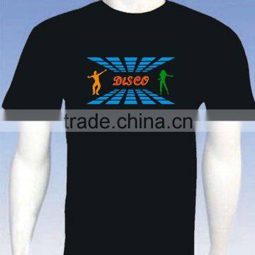 EL Sound Activated T-shirt