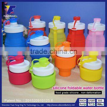 Hot Sale Promotional Items Cheap Silicone Folding Water Bottle Wholesale                        
                                                Quality Choice